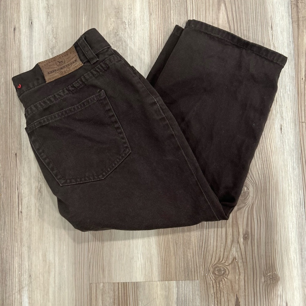 Lauren Ralph Lauren Brown Capri Pants